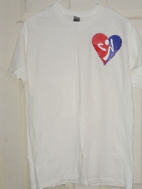 Gildan White Heavy Cotton T-Shirt - Crew Neck
